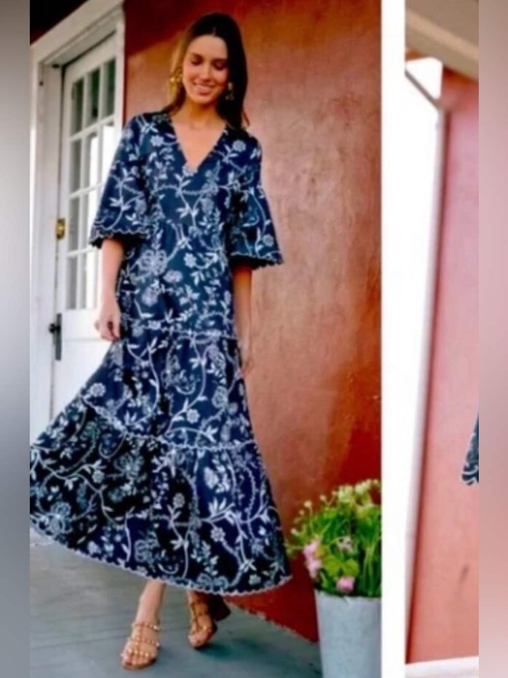 Tuckernuck Westwind Ginger Navy Maxi Dress - Picture 4 of 13
